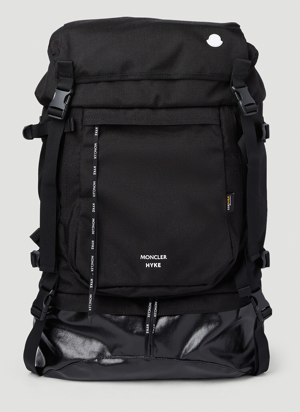 4 Moncler Hyke Small Hiking Backpack in Black LN CC