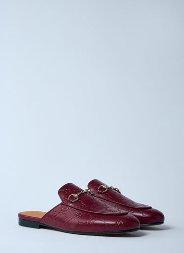 Gucci Princetown Mules Red guc0259041