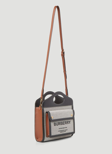 Burberry Pocket Mini Handbag Black bur0245100