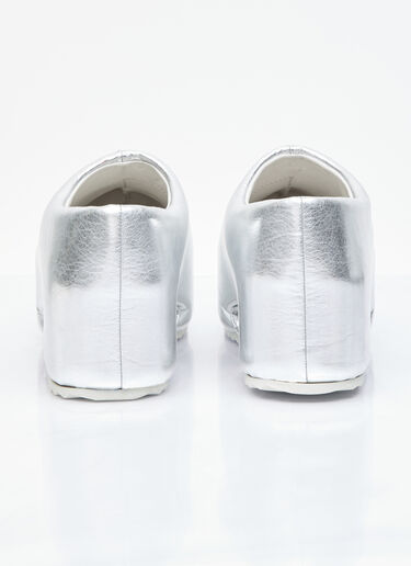 Yume Yume Metallic Platform Clog Silver yum0255001