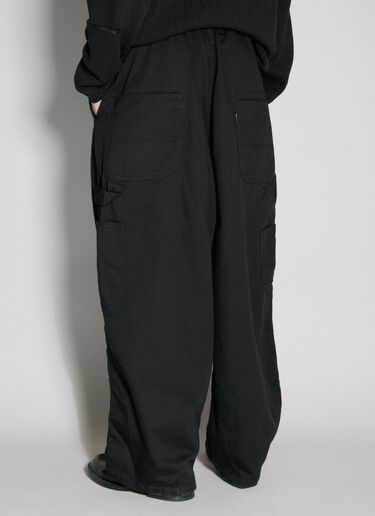 Yohji Yamamoto Y-베이커 팬츠 블랙 yoy0154003