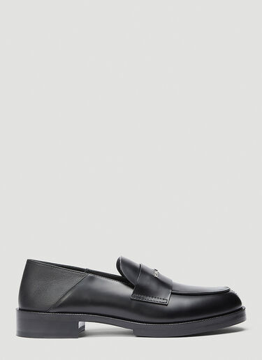 1017 ALYX 9SM Slip-On Leather Loafers Black aly0143014