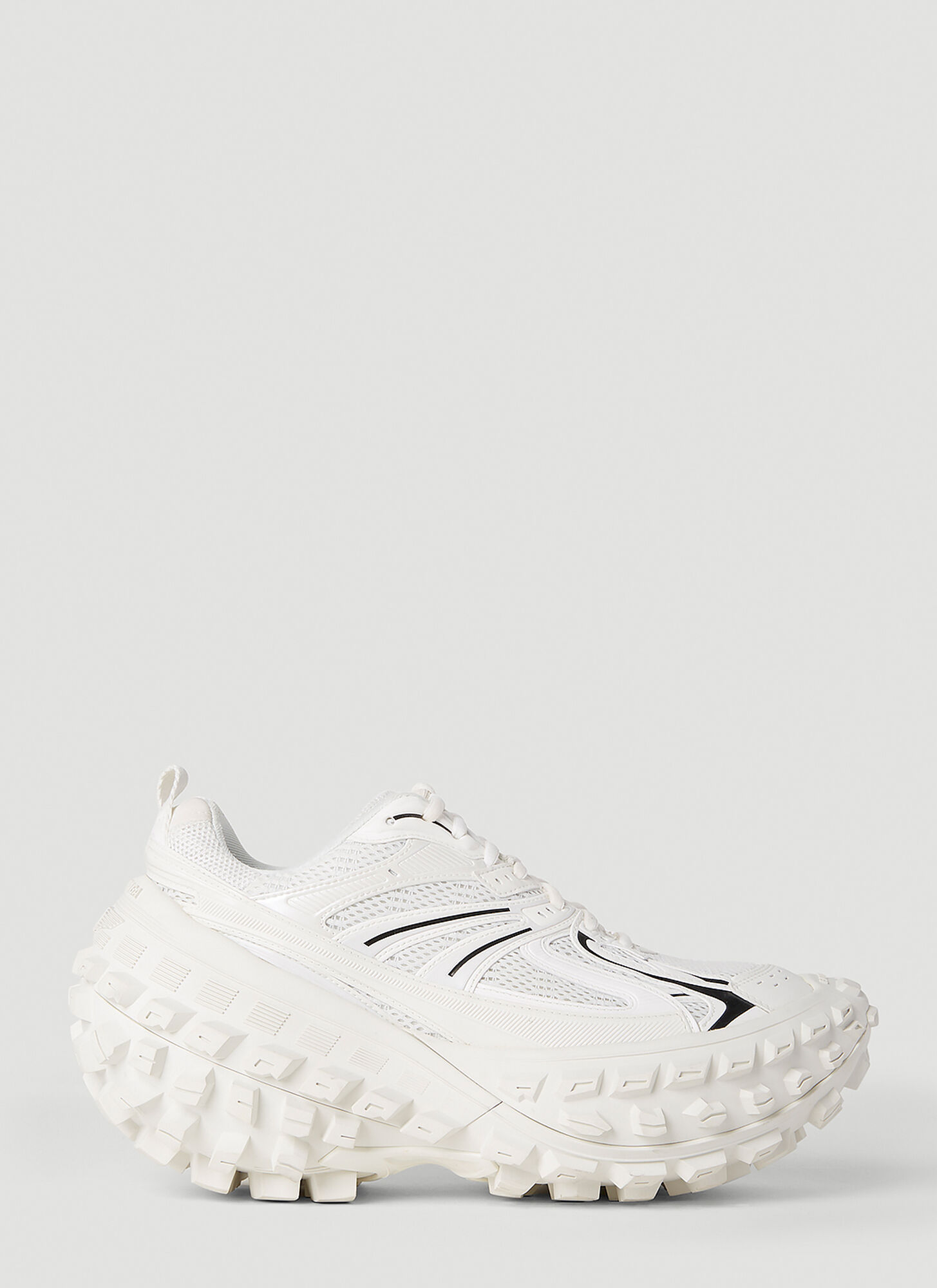 Balenciaga Sneakers Defender Da Uomo In Beige Chiaro In White