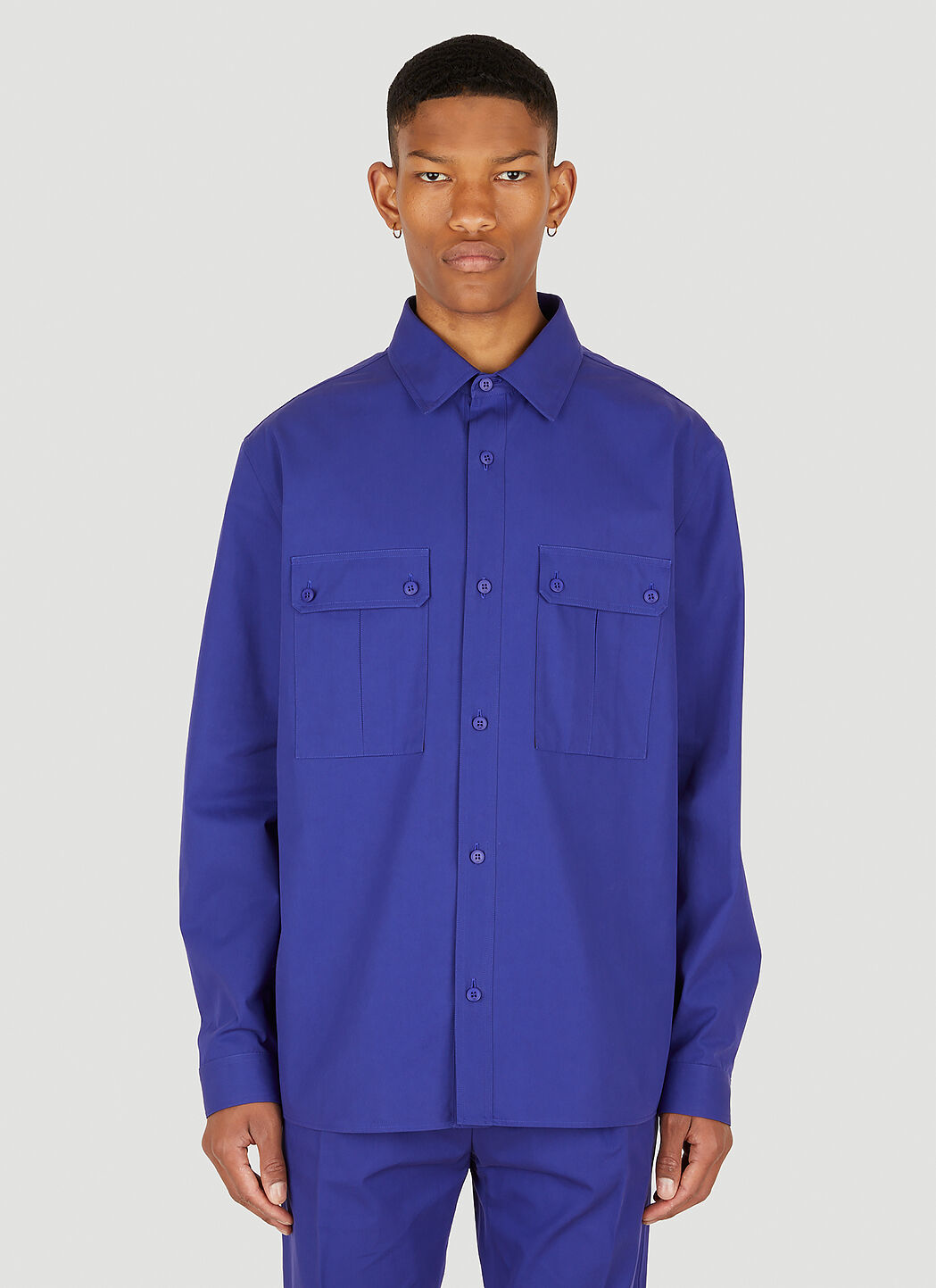 Saint laurent button down shirt outlet