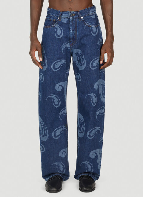 Jacquemus Le De-Nimes Suno ジーンズ ブラック jac0151036