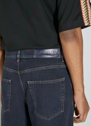 Baggy Twisted Leg Jeans Lanvin Baggy Twisted Leg Jeans Blue lnv0154005