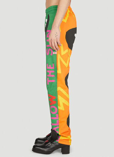 Walter Van Beirendonck Banner Track Pants Green wlt0152018