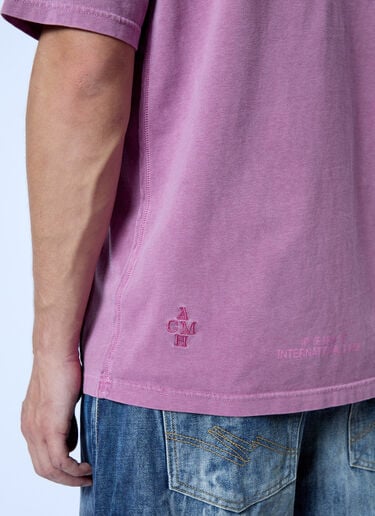 Logo Motif T-Shirt ACMH x Love International Logo Motif T-Shirt Pink acl0162002