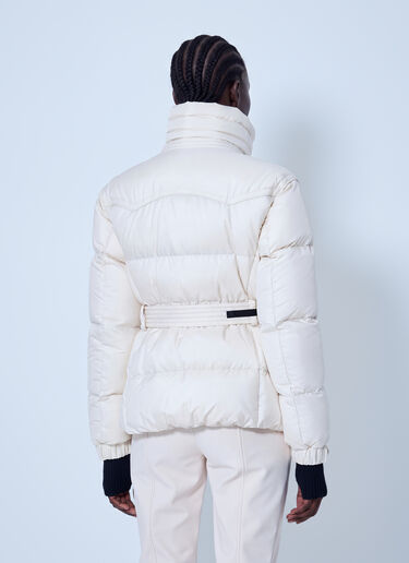 LN-CC® - Moncler Grenoble: Karshi Insulated Ski Jacket - White Moncler Grenoble Karshi Insulated Ski Jacket White mog0265002