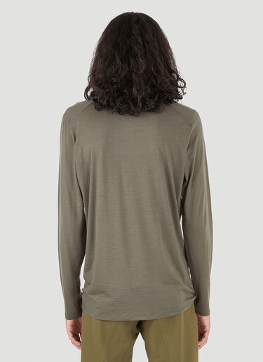 Veilance Frame Long Sleeve T-Shirt Khaki vnc0146005