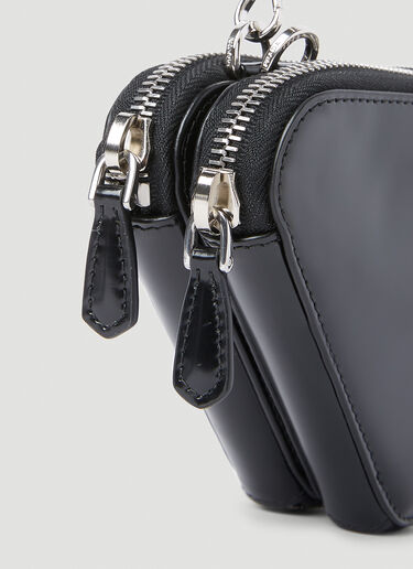 Prada Women's Contenitori Mini Chain Wallet in Black | LN-CC®
