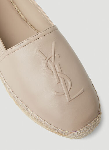 Saint Laurent Cassandre Espadrilles Beige sla0251172
