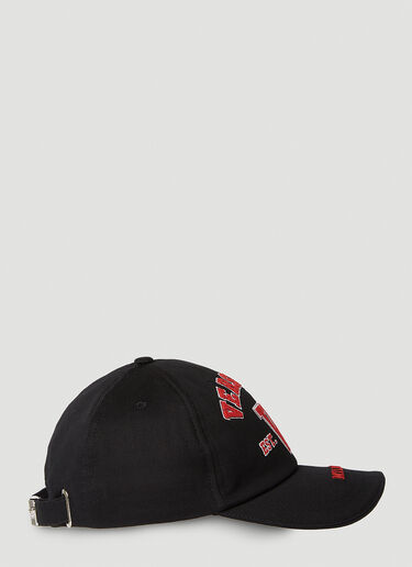 Versace Varsity Baseball Cap Black ver0151054