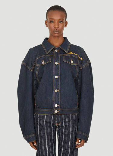 Vivienne Westwood Boxer Denim Jacket Blue vvw0252023