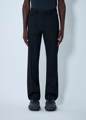 Balenciaga Tailored Wool-Blend Pants Black bal0162003