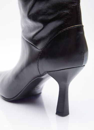 Envelope Leather Boots Our Legacy Envelope Leather Boots Black our0254017