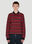 Martine Rose Shrunken Long Sleeve Polo Shirt Black mtr0152019