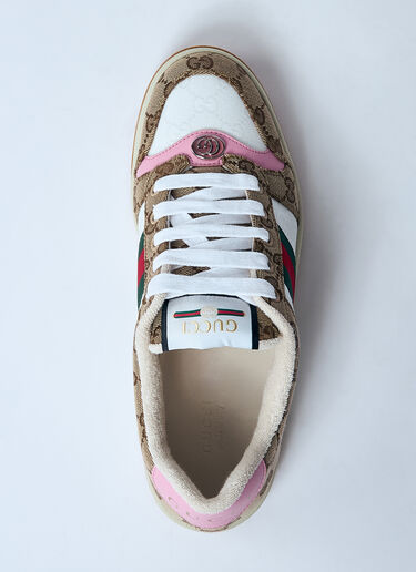 Gucci Screener Sneaker Brown guc0259053