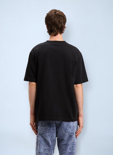 College Logo T-shirt Palm Angels College Logo T-shirt Black pma0160008