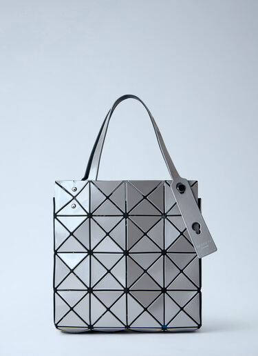 Bao Bao Issey Miyake Large Carat Handbag Grey bao0364014