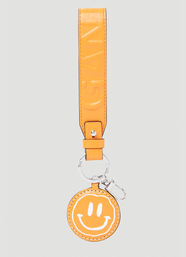 Banner Handle Keychain GANNI Banner Handle Keychain Orange gan0252044