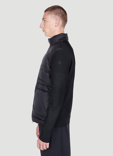 Padded Knit Jacket Moncler Padded Knit Jacket Black mon0152018