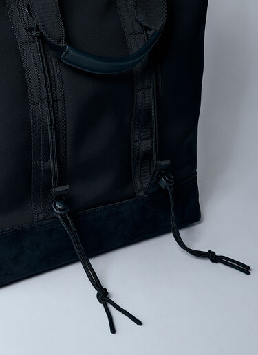 Moncler Small Tech Water-Repellent Tote Bag Black mon0159056