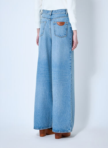 Chloé 하이 라이즈 진  블루 chl0260011