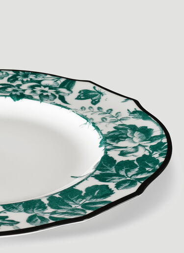 Gucci Set Of Two Herbarium Dinner Plate Green wps0638362