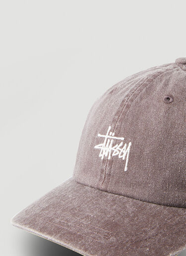 Stüssy Low Pro Washed Baseball Cap Brown sts0347027