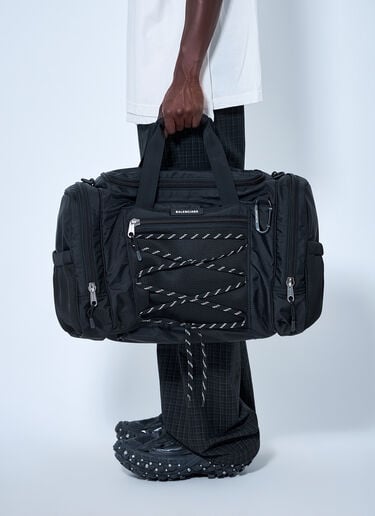 LN-CC® - Balenciaga: Hike Gym Bag - Black Balenciaga Hike Gym Bag Black bal0164021