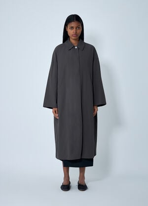 The Row Arwen Coat Brown row0262014