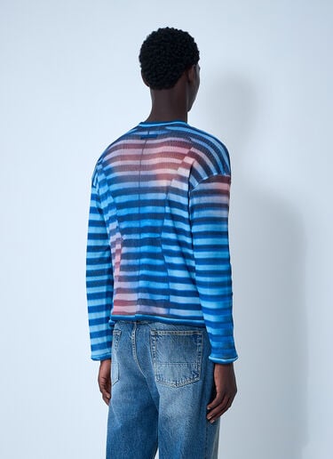 Air Mesh Top Jean Paul Gaultier Air Mesh Top Blue jpg0161002