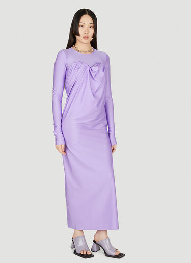 Sportmax 페가소 드레스 퍼플 spx0248016