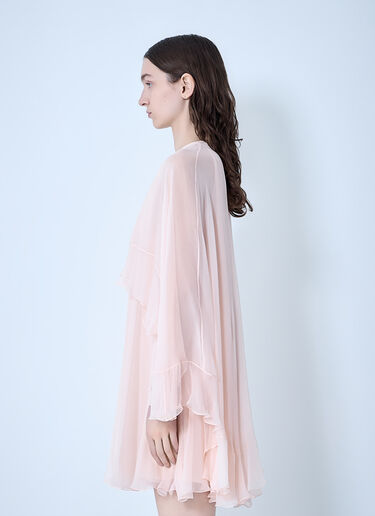 Chloé Silk Thin-Strap Long Dress Pink chl0263052