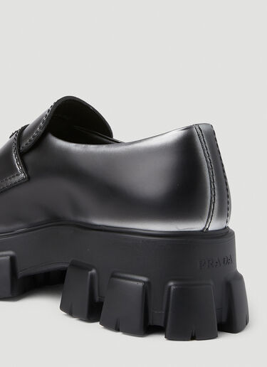 Prada Monolith Loafers Black pra0151020