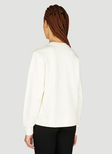 Moncler 徽标贴饰运动衫 白色 mon0253033