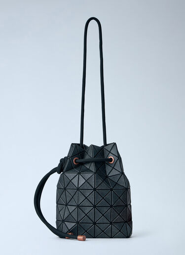 LN-CC® - Bao Bao Issey Miyake: Wring Denim Drawstring Bag - Dark Grey Bao Bao Issey Miyake Wring Denim Drawstring Bag Dark Grey bao0365004