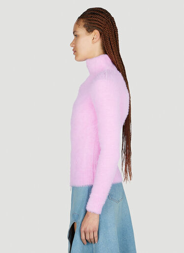 Isabel Marant Étoile Ortana Brushed Knit Sweater Pink ibe0251009