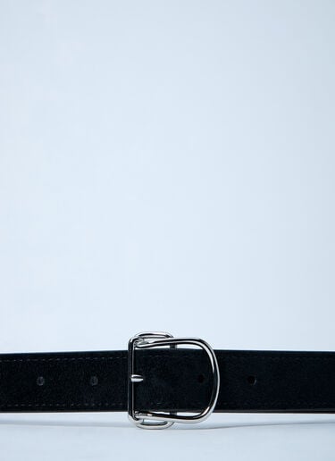 Swirl Suede Belt TOTEME Swirl Suede Belt Black tot0261051