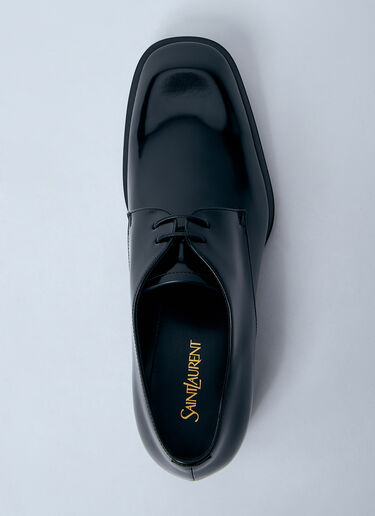 Saint Laurent Vadim Derbies Shoes Black sla0159012