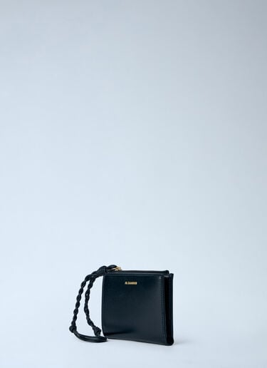 Jil Sander Tangle Mini Wallet Black jil0264016