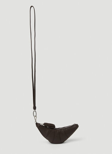 Lemaire Croissant Coin Pouch Dark Brown lem0252013