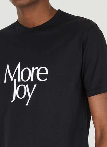 More Joy Logo Print Classic T-Shirt White mjy0347084