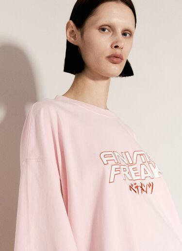 VETEMENTS Anime Freak T-Shirt Pink vet0255002