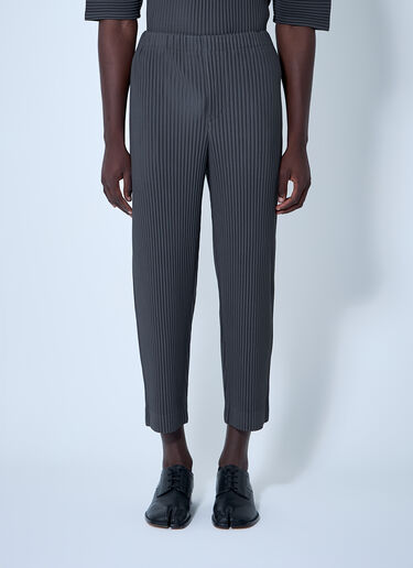 Homme Plissé Issey Miyake プリーツパンツ  グレー hmp0160017