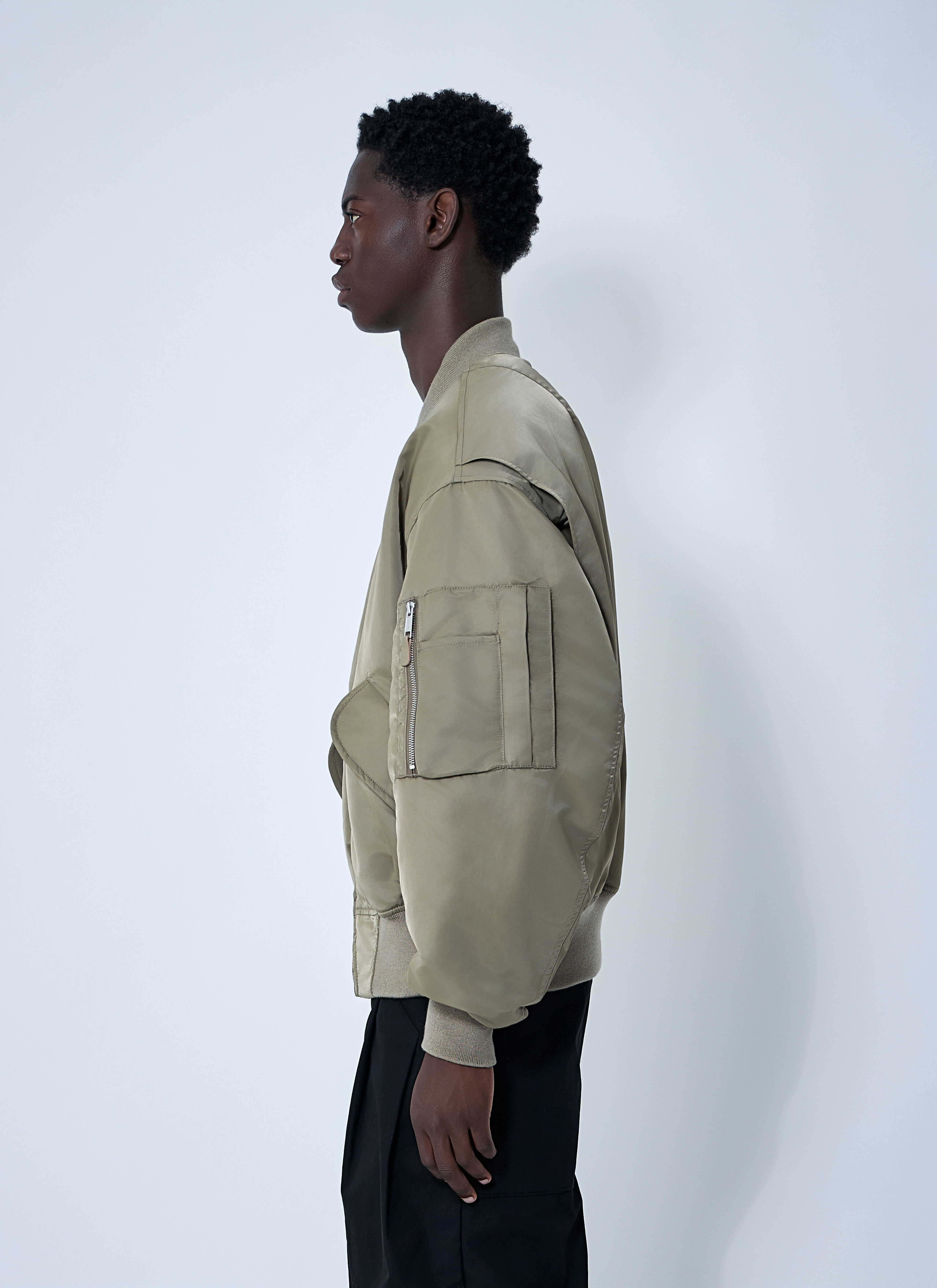 Entire Studios Men's' Broad Bomber Jacket in Brown | LN-CC®