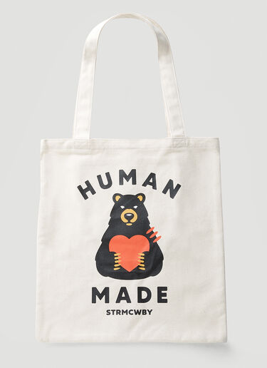 Human Made Book Bear 托特包 白色 hmd0152028