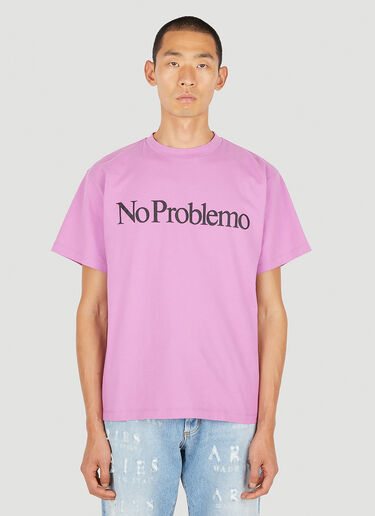 Aries No Problemo Tシャツ パープル ari0350001