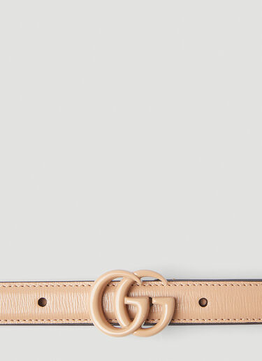 Gucci GG Marmont Thin Belt Beige guc0247255